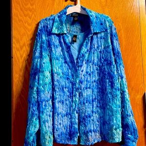 Karen Arnold 2x shirt with shell